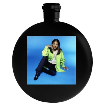 Toni Braxton Round Flask