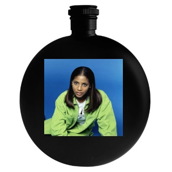 Toni Braxton Round Flask