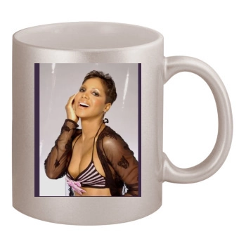 Toni Braxton 11oz Metallic Silver Mug