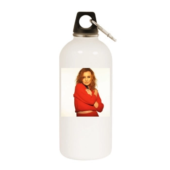 Tori Amos White Water Bottle With Carabiner