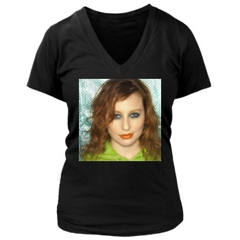 Tori Amos Women's Deep V-Neck TShirt