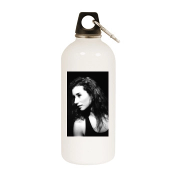 Tori Amos White Water Bottle With Carabiner