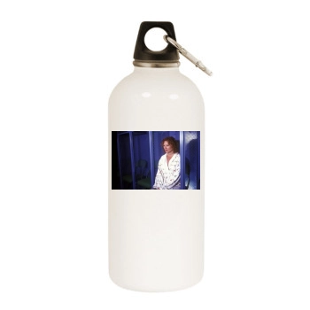 Tori Amos White Water Bottle With Carabiner