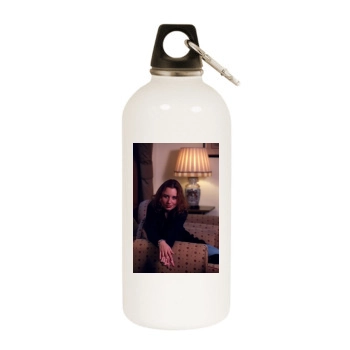 Tori Amos White Water Bottle With Carabiner