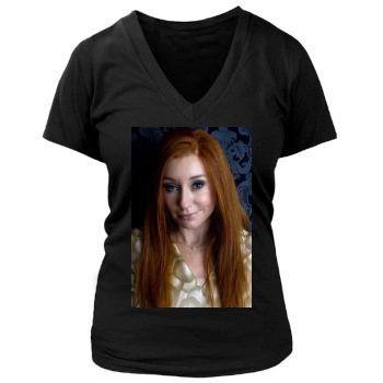 Tori Amos Women's Deep V-Neck TShirt