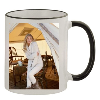 Tori Praver 11oz Colored Rim & Handle Mug