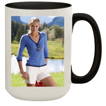 Tori Praver 15oz Colored Inner & Handle Mug