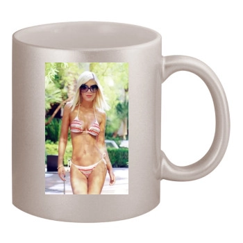 Tori Spelling 11oz Metallic Silver Mug