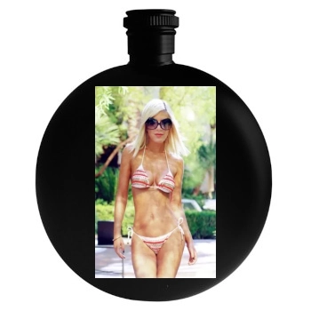 Tori Spelling Round Flask