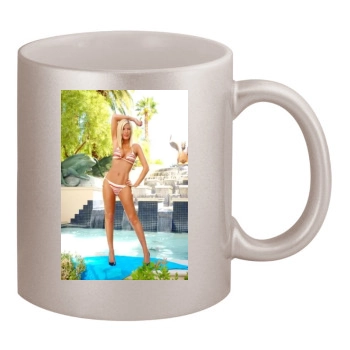 Tori Spelling 11oz Metallic Silver Mug