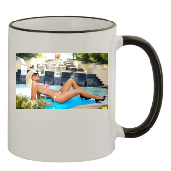 Tori Spelling 11oz Colored Rim & Handle Mug