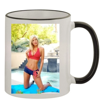 Tori Spelling 11oz Colored Rim & Handle Mug