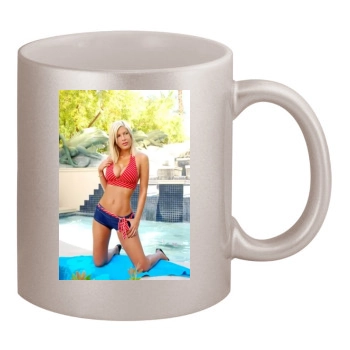 Tori Spelling 11oz Metallic Silver Mug