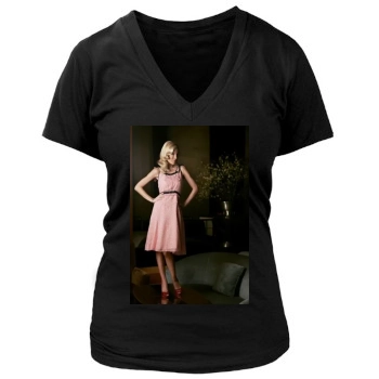 Tori Spelling Women's Deep V-Neck TShirt