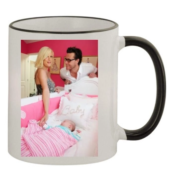 Tori Spelling 11oz Colored Rim & Handle Mug