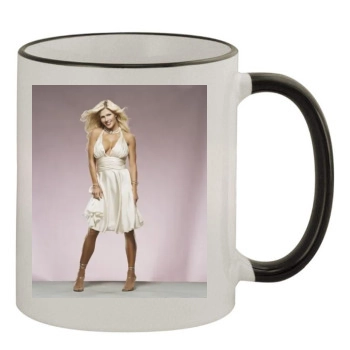 Torrie Wilson 11oz Colored Rim & Handle Mug