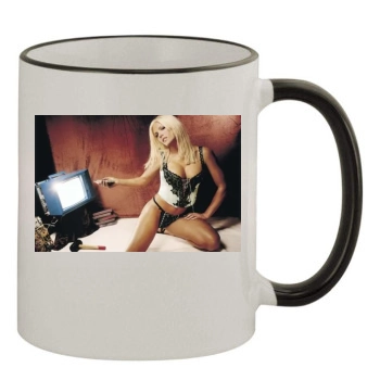 Torrie Wilson 11oz Colored Rim & Handle Mug