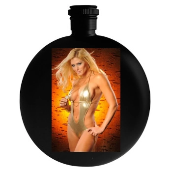 Torrie Wilson Round Flask