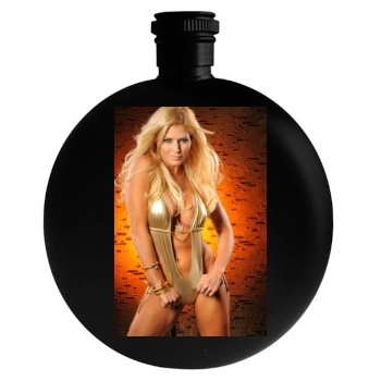 Torrie Wilson Round Flask