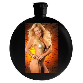 Torrie Wilson Round Flask