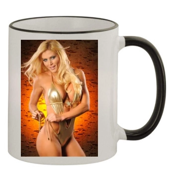 Torrie Wilson 11oz Colored Rim & Handle Mug