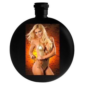 Torrie Wilson Round Flask