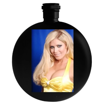 Torrie Wilson Round Flask