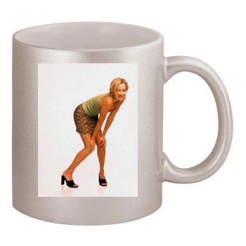 Traylor Howard 11oz Metallic Silver Mug