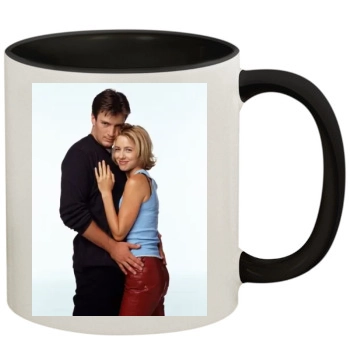 Traylor Howard 11oz Colored Inner & Handle Mug