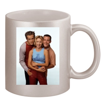 Traylor Howard 11oz Metallic Silver Mug