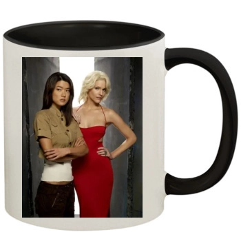 Tricia Helfer 11oz Colored Inner & Handle Mug