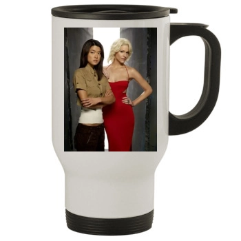 Tricia Helfer Stainless Steel Travel Mug