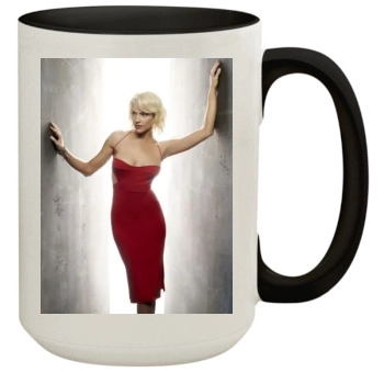 Tricia Helfer 15oz Colored Inner & Handle Mug