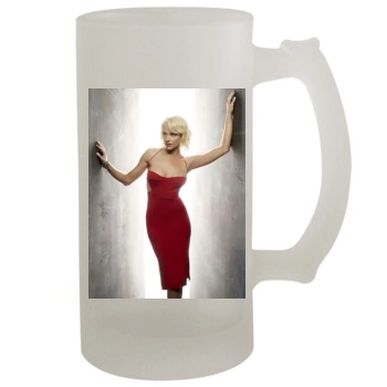 Tricia Helfer 16oz Frosted Beer Stein