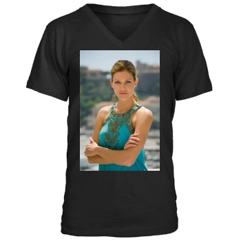 Tricia Helfer Men's V-Neck T-Shirt