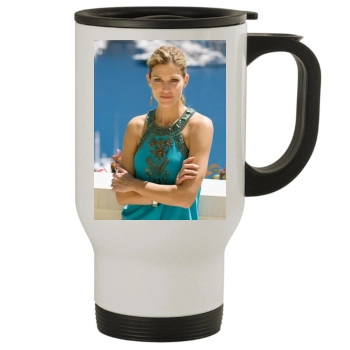 Tricia Helfer Stainless Steel Travel Mug