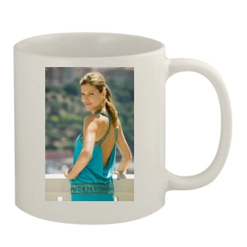 Tricia Helfer 11oz White Mug