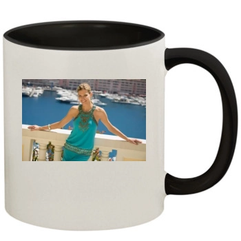 Tricia Helfer 11oz Colored Inner & Handle Mug