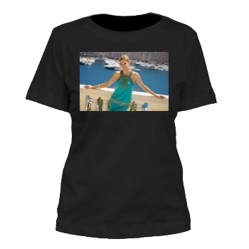 Tricia Helfer Women's Cut T-Shirt