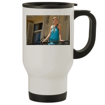 Tricia Helfer Stainless Steel Travel Mug