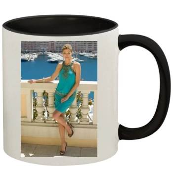 Tricia Helfer 11oz Colored Inner & Handle Mug