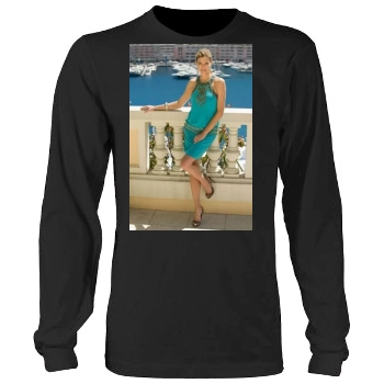 Tricia Helfer Men's Heavy Long Sleeve TShirt