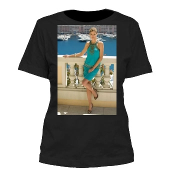 Tricia Helfer Women's Cut T-Shirt