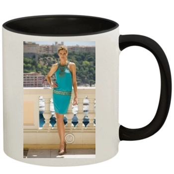 Tricia Helfer 11oz Colored Inner & Handle Mug