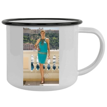 Tricia Helfer Camping Mug