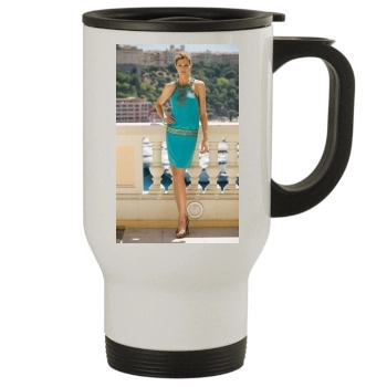 Tricia Helfer Stainless Steel Travel Mug