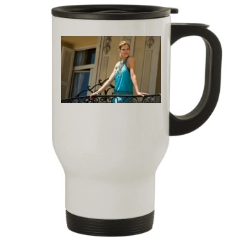 Tricia Helfer Stainless Steel Travel Mug