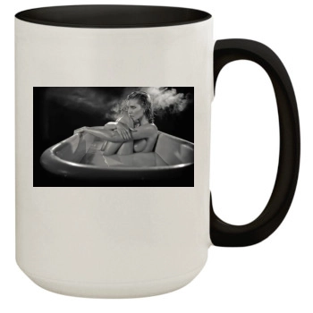 Tricia Helfer 15oz Colored Inner & Handle Mug