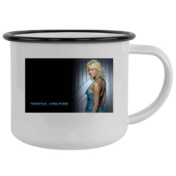 Tricia Helfer Camping Mug