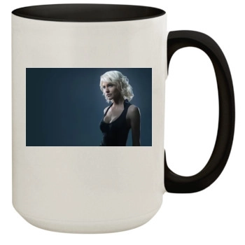 Tricia Helfer 15oz Colored Inner & Handle Mug